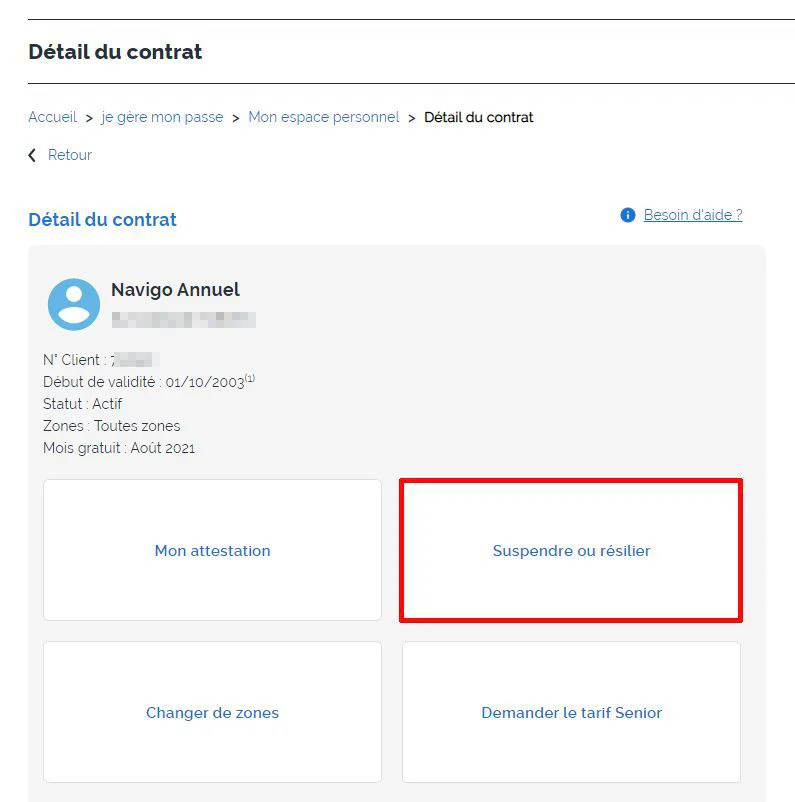 Covid : Comment suspendre votre forfait Navigo Annuel pendant le reconfinement ? #4