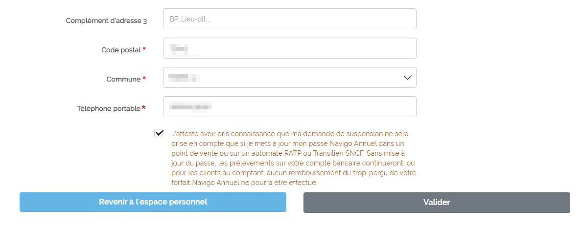 Covid : Comment suspendre votre forfait Navigo Annuel pendant le reconfinement ? #6