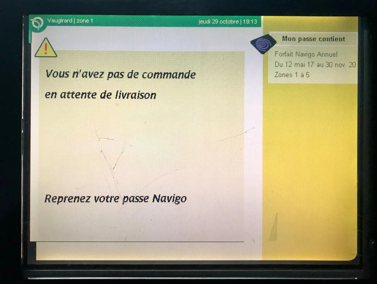 Covid : Comment suspendre votre forfait Navigo Annuel pendant le reconfinement ? #8