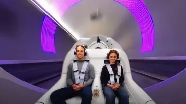 L’Hyperloop a été testé avec deux passagers humains