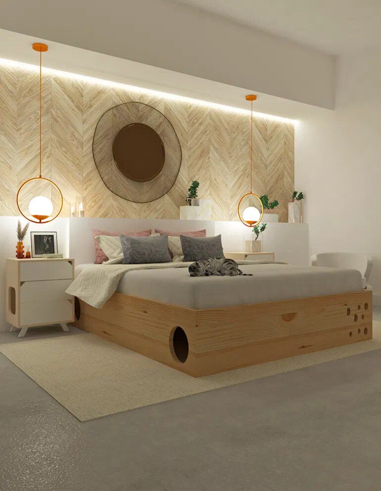 Ce lit est conçu comme un labyrinthe pour votre chat #4