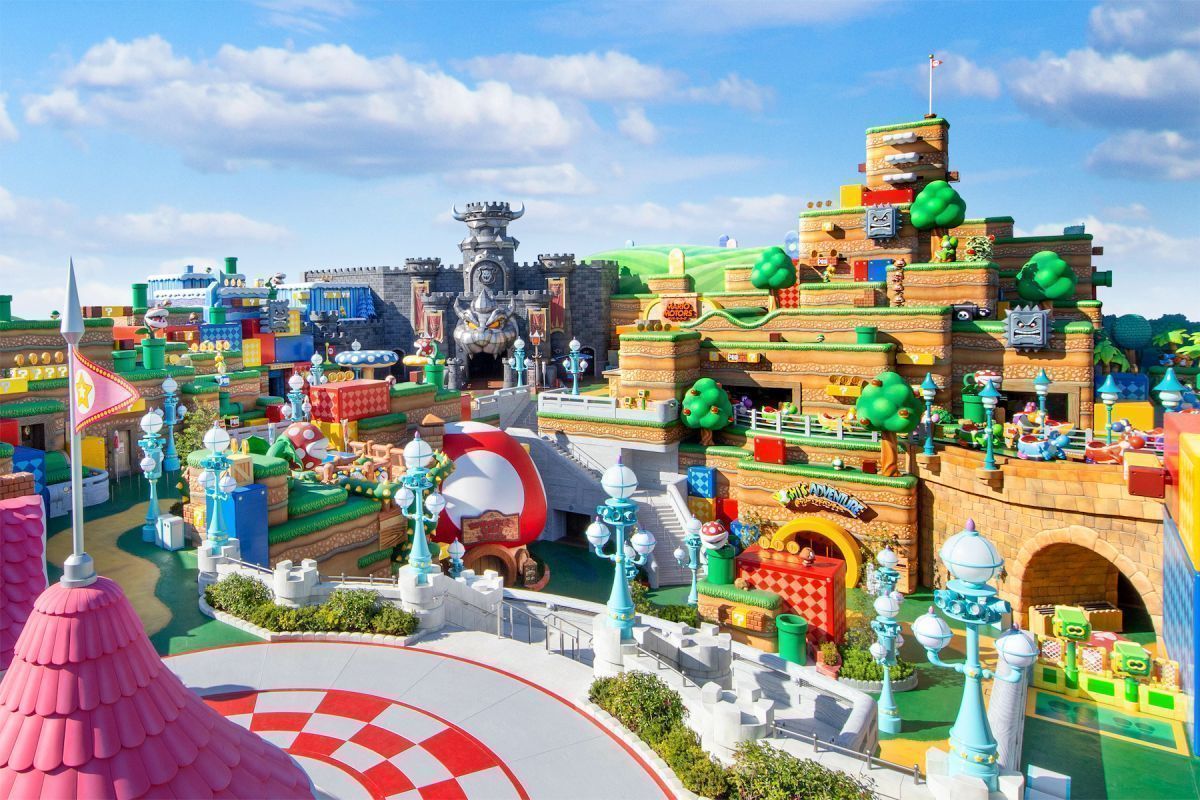 Le parc d’attractions Super Nintendo Word dévoile ses premières images