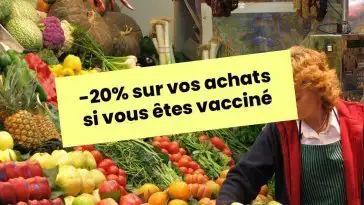 Coronavirus : il offre 20% de réduction sur les fruits et légumes aux clients vaccinés