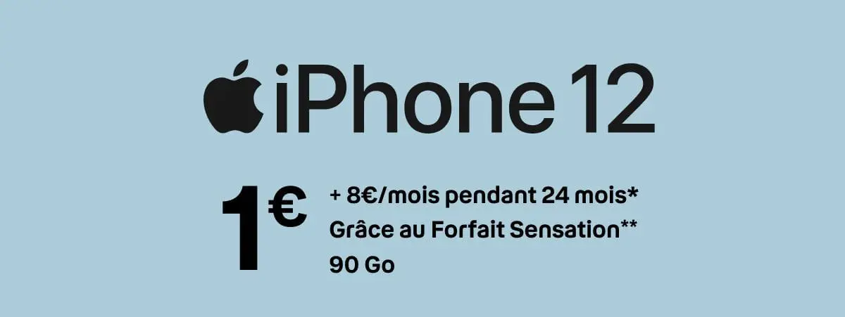L’iPhone 12 est à 1 euro chez Bouygues Telecom jusqu’au 5 Janvier