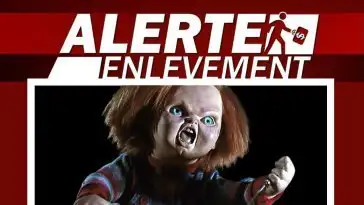 Un bug crée un avis de recherche pour Chucky la poupée de sang et fait le buzz