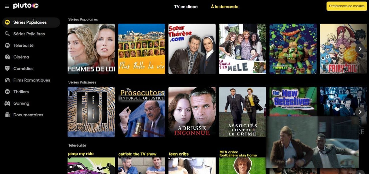 Pluto TV : que vaut la plateforme de streaming 100% gratuite ? #3
