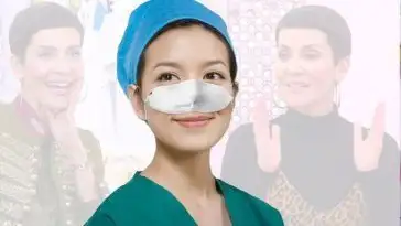 Coronavirus : des chercheurs inventent un masque de nez pour pouvoir manger tout en se protégeant