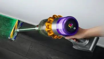 Le nouvel aspirateur Dyson V15 est doté d’un système laser et d’un compteur de particules