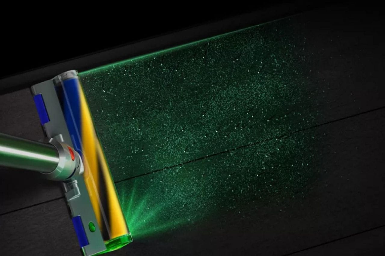Le nouvel aspirateur Dyson V15 est doté d’un système laser et d’un compteur de particules #2