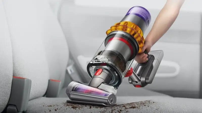 Le nouvel aspirateur Dyson V15 est doté d’un système laser et d’un compteur de particules #2