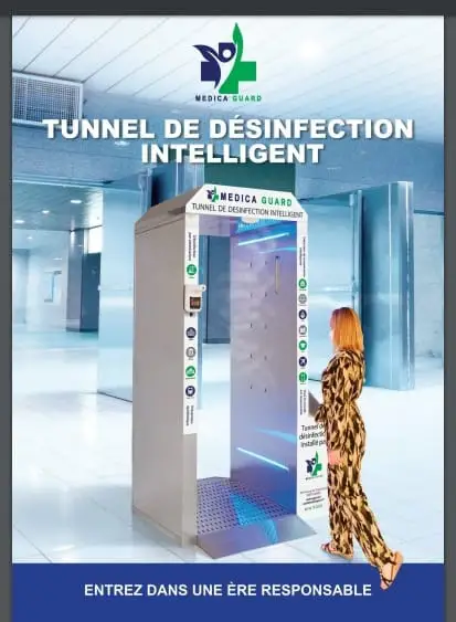 Coronavirus : Ce portique de désinfection français tue 99,9% des particules de Covid-19