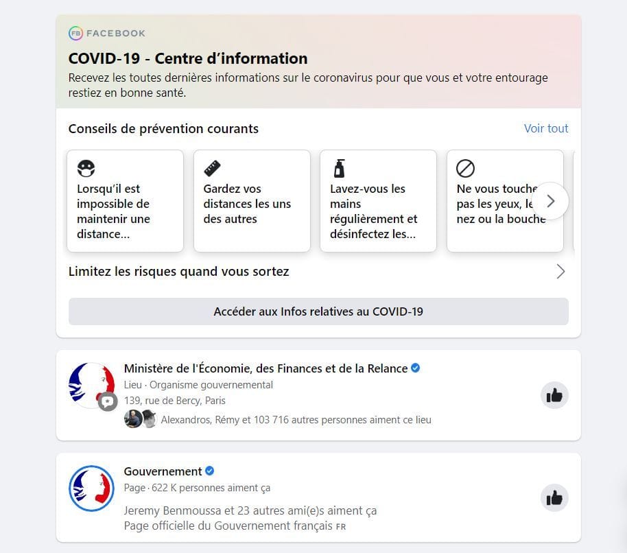 Facebook va mettre en avant les utilisateurs vaccinés contre le Covid-19 #6