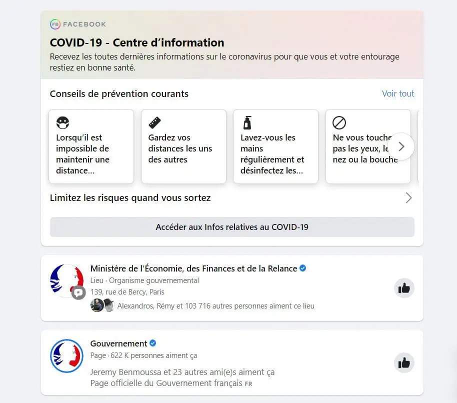 Facebook va mettre en avant les utilisateurs vaccinés contre le Covid-19 #6
