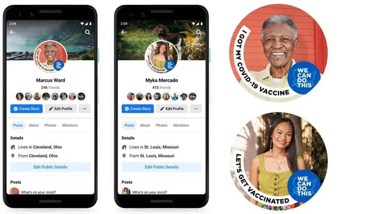 Facebook va mettre en avant les utilisateurs vaccinés contre le Covid-19