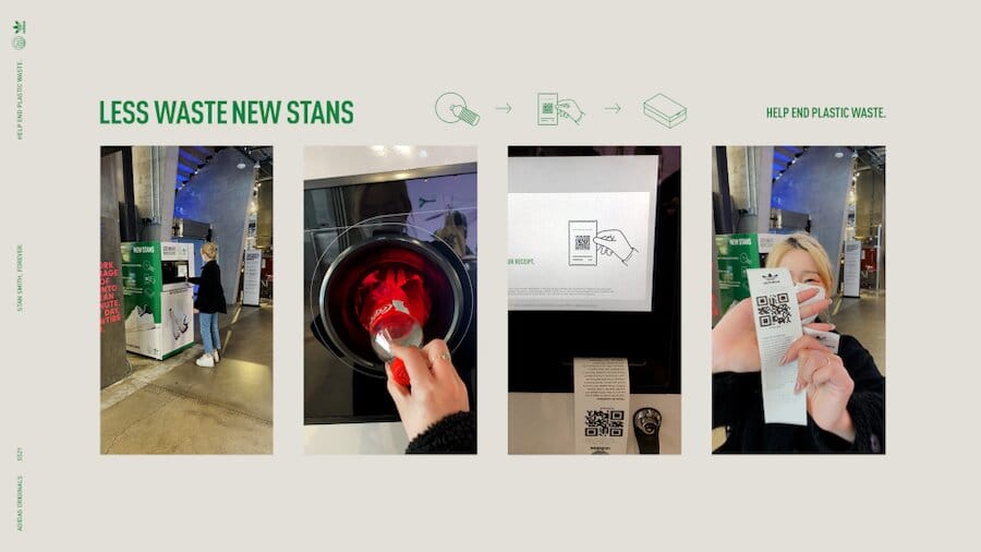 Adidas propose des Stan Smith en échange de vos bouteilles plastiques