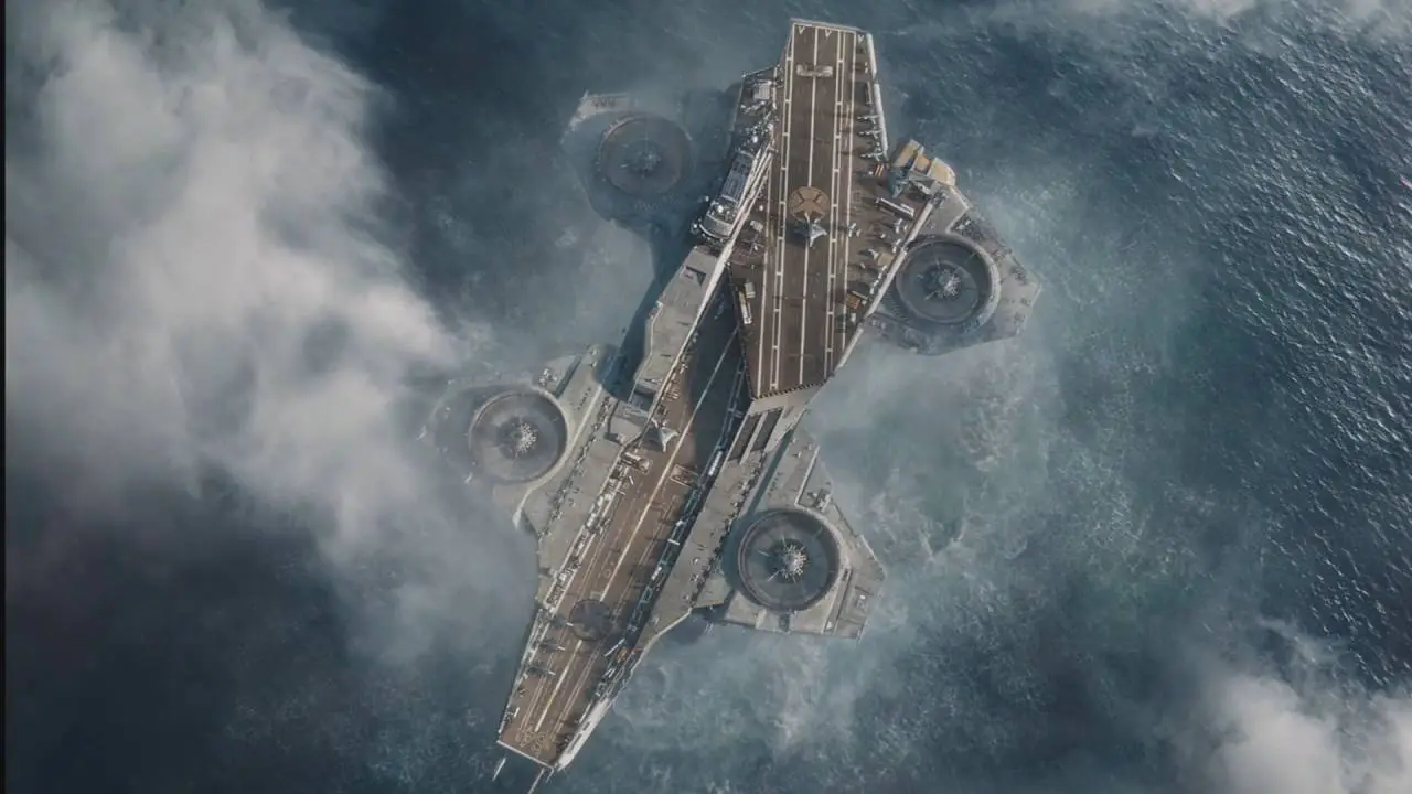 Helicarrier : le Pentagone veut construire un porte-avions volant comme celui du S. H. I. E. L. D