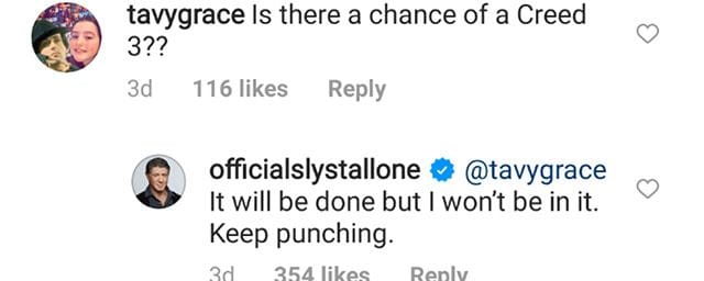 Absent de Creed 3, Sylvester Stallone va produire une série sur la jeunesse de Rocky