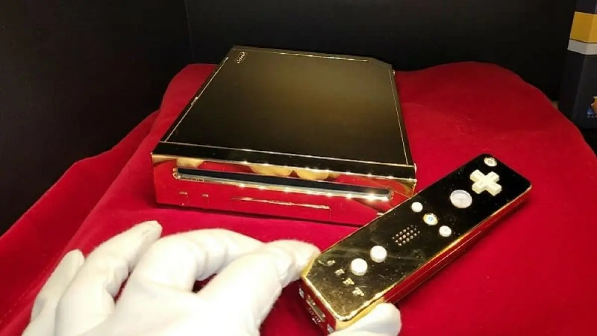 La Wii en or de la reine Elizabeth II mise en vente à 300 000 dollars