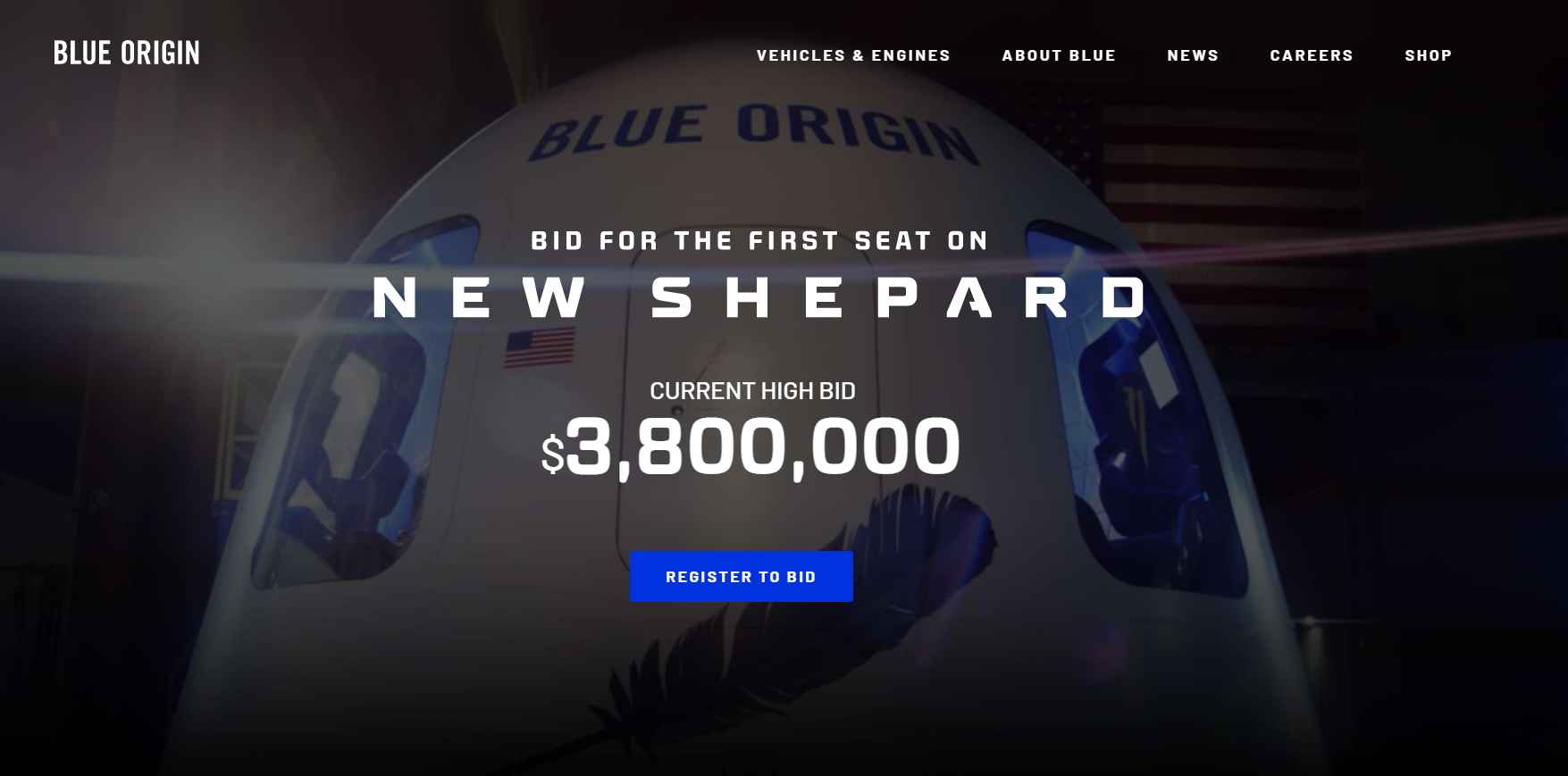Cet été Jeff Bezos partira en vacances dans l’espace à bord de la fusée New Shepard #3