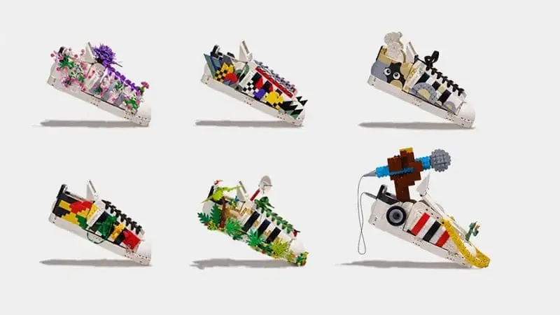 LEGO et Adidas s’associent pour sortir un set sneaker Superstar de 700 briques #3