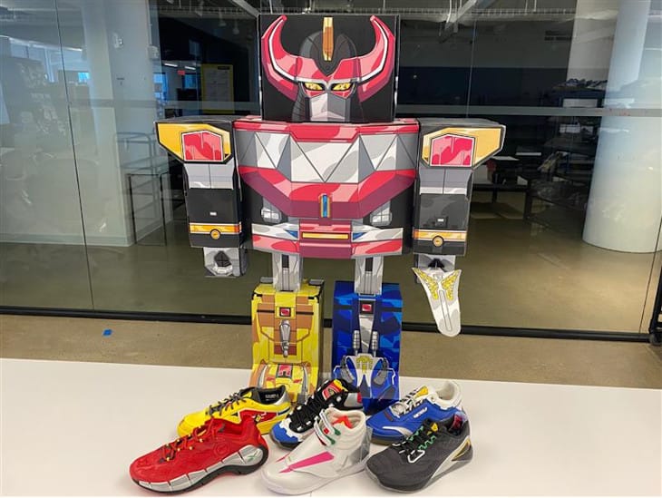 Reebok lance une collection de baskets Power Rangers #23