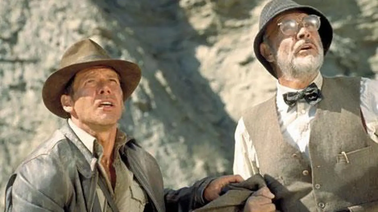 Sean Connery dans Indiana Jones