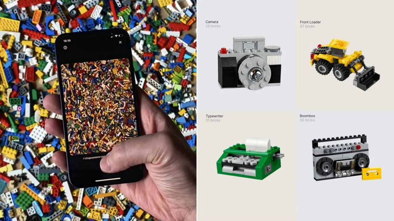 LEGO : cette application scanne votre tas de briques et vous propose des idées de construction