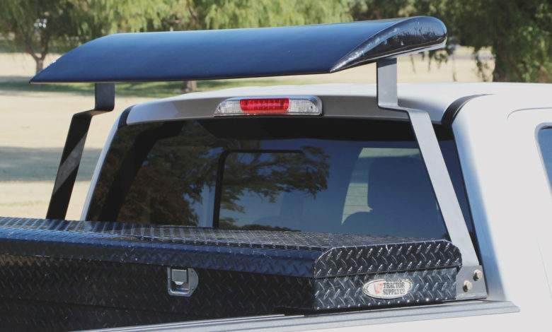 Un inventeur imagine une aile aérodynamique en kit pour réduire la consommation des camionnettes
