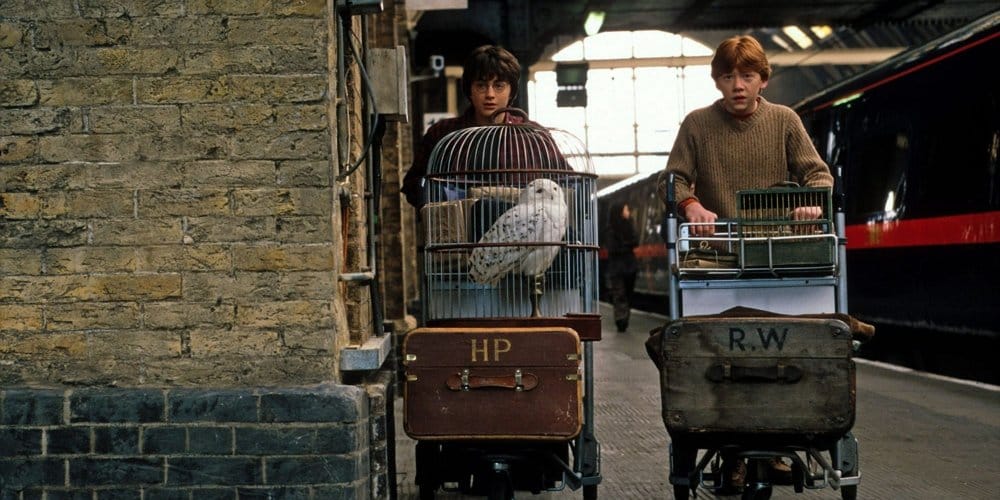 Harry Potter s’invite à Part-Dieu sur la voie 9 ¾ à Lyon #2