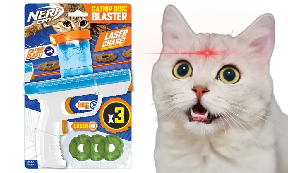 Nerf lance un blaster qui tire de l’herbe à chat à la place des fléchettes