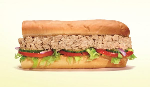 Le sandwich au thon de Subway ne contient pas de thon d’après un test ADN récent