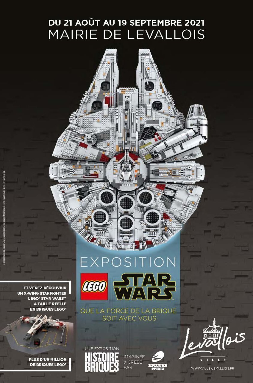 Un X-Wing LEGO grandeur nature à l’expo gratuite LEGO x Star Wars de Levallois