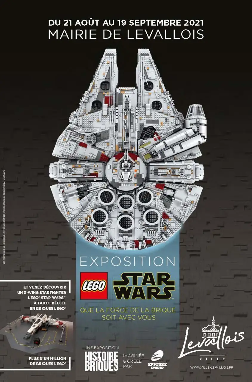 Un X-Wing LEGO grandeur nature à l’expo gratuite LEGO x Star Wars de Levallois