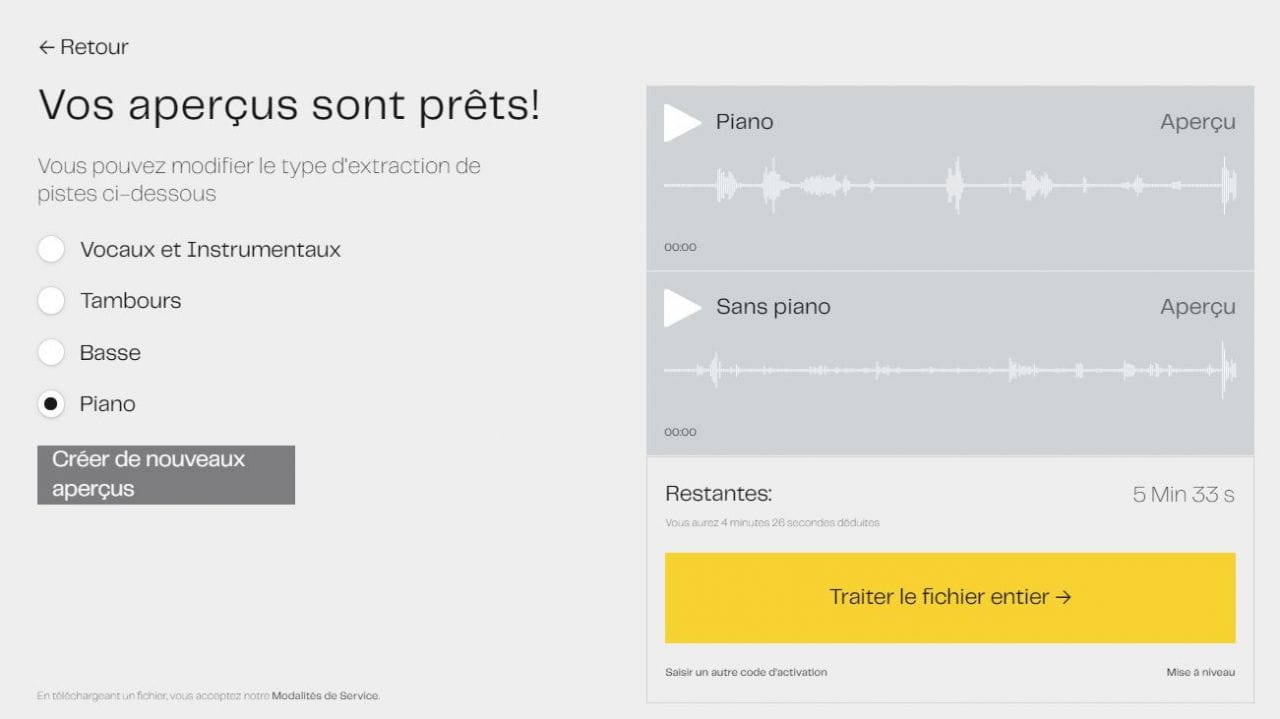 Lalal.ai : un outil génial pour séparer les voix et les instrument d’un morceau grâce à l’IA #12