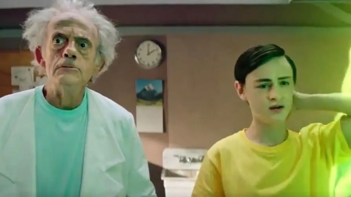 Rick et Morty : Christopher Lloyd s’incruste dans un extrait en live-action