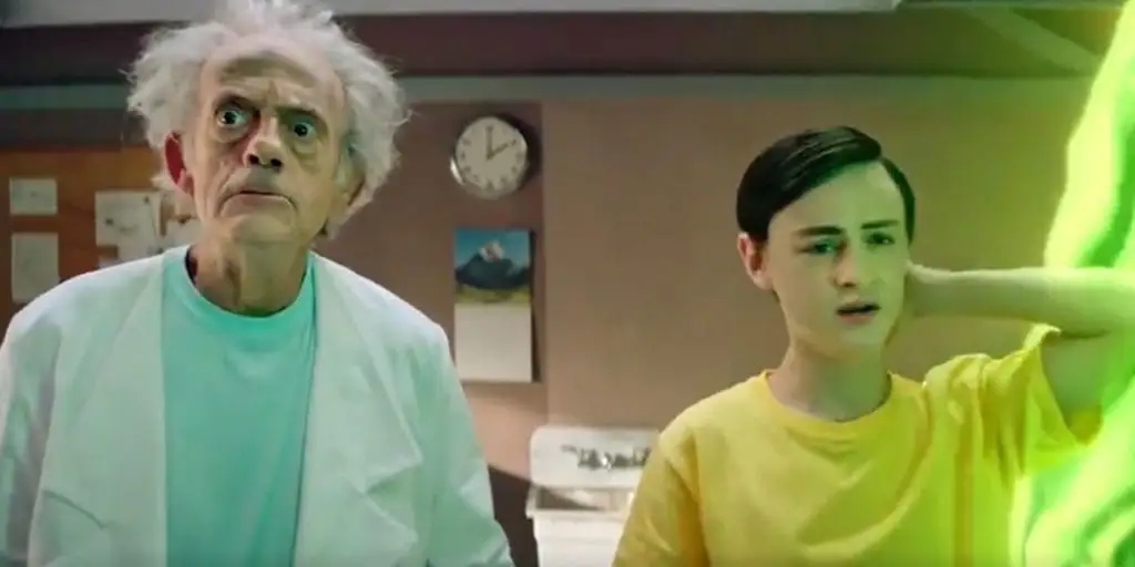 Rick et Morty : Christopher Lloyd s’incruste dans un extrait en live-action