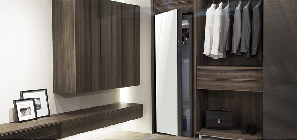 Samsung AirDresser : la penderie connectée qui désodorise sèche et défroisse vos vêtements