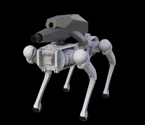 Ce chien-robot équipé d’une arme dans le dos laisse présager le pire… #2