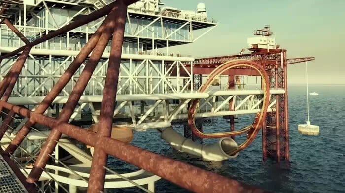 Un parc d’attractions en forme de plateforme pétrolière va voir le jour #2