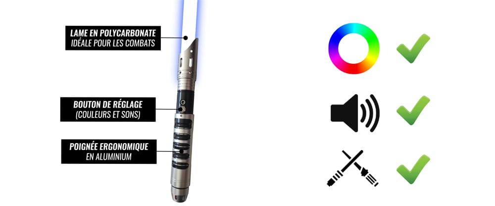 Test et avis sur les sabres laser de la marque Sabre Galactique #7