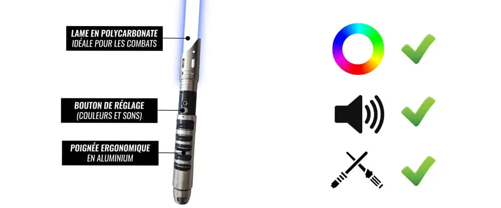 Test et avis sur les sabres laser de la marque Sabre Galactique #3