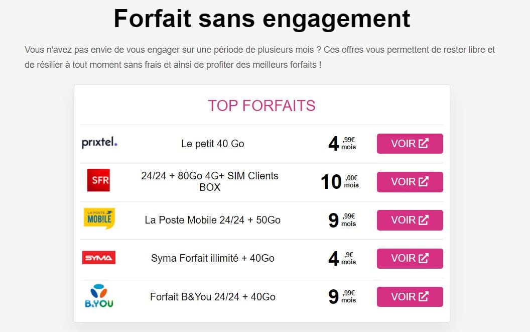 Profitez des meilleures offres de Noël avec un comparateur de forfait mobile #2