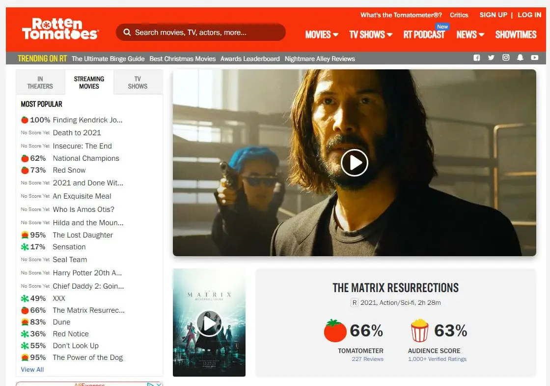 Pourquoi Matrix 4 est en train de faire un bide au box office #5