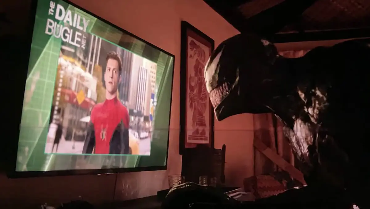 La preuve en photo que Tom Hardy / Venom est dans Spider-Man No Way Home