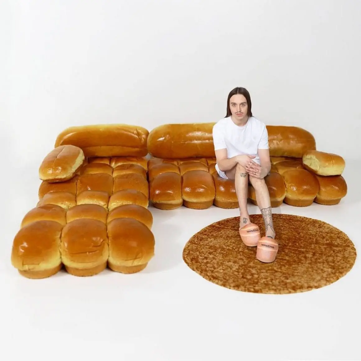 IKEA imagine un canapé en pain brioché
