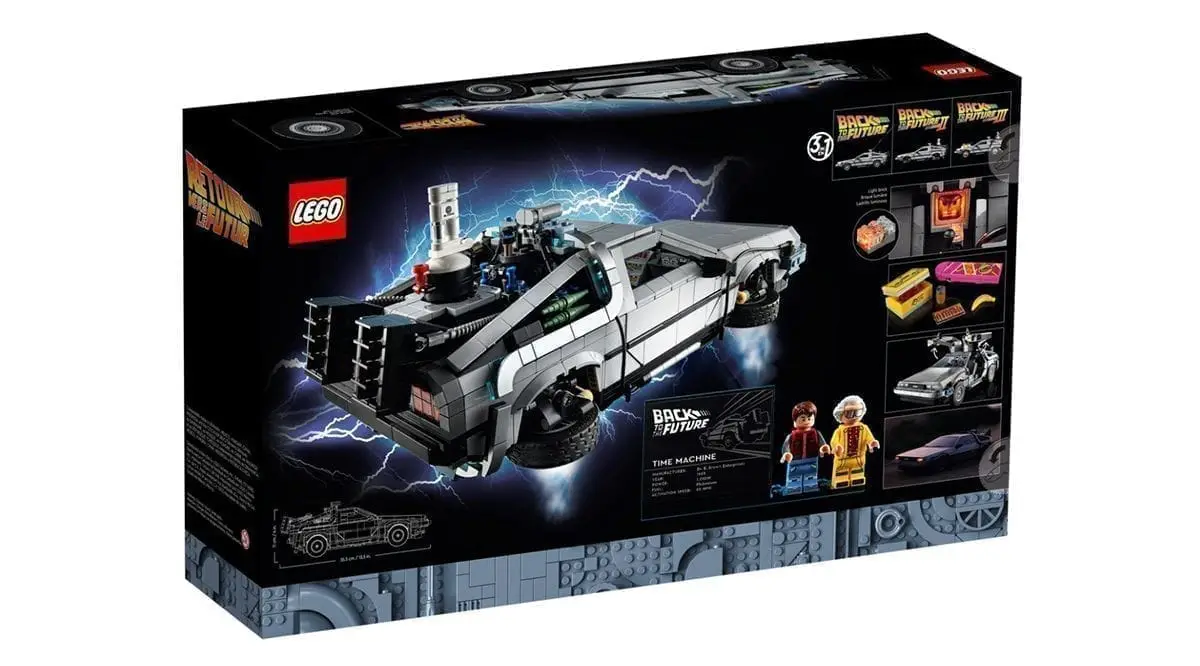 LEGO lance un set Retour vers le Futur avec une Delorean entièrement customisable #13