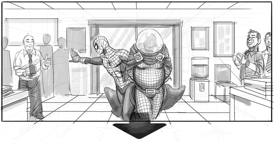 Bruce Campbell incarnait bien Mysterio depuis le tout premier film Spider-Man #6