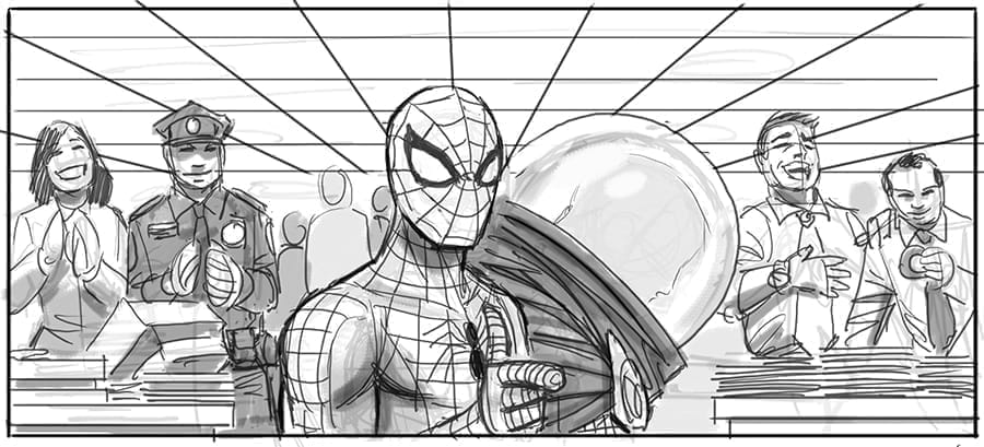 Bruce Campbell incarnait bien Mysterio depuis le tout premier film Spider-Man #7
