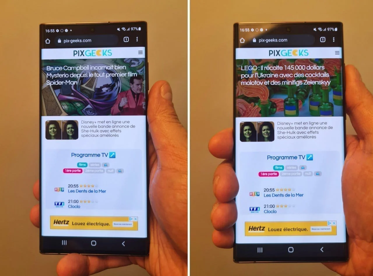 Test Samsung Galaxy S22 Ultra : le meilleur smartphone du moment pour les vidéos de nuit #5