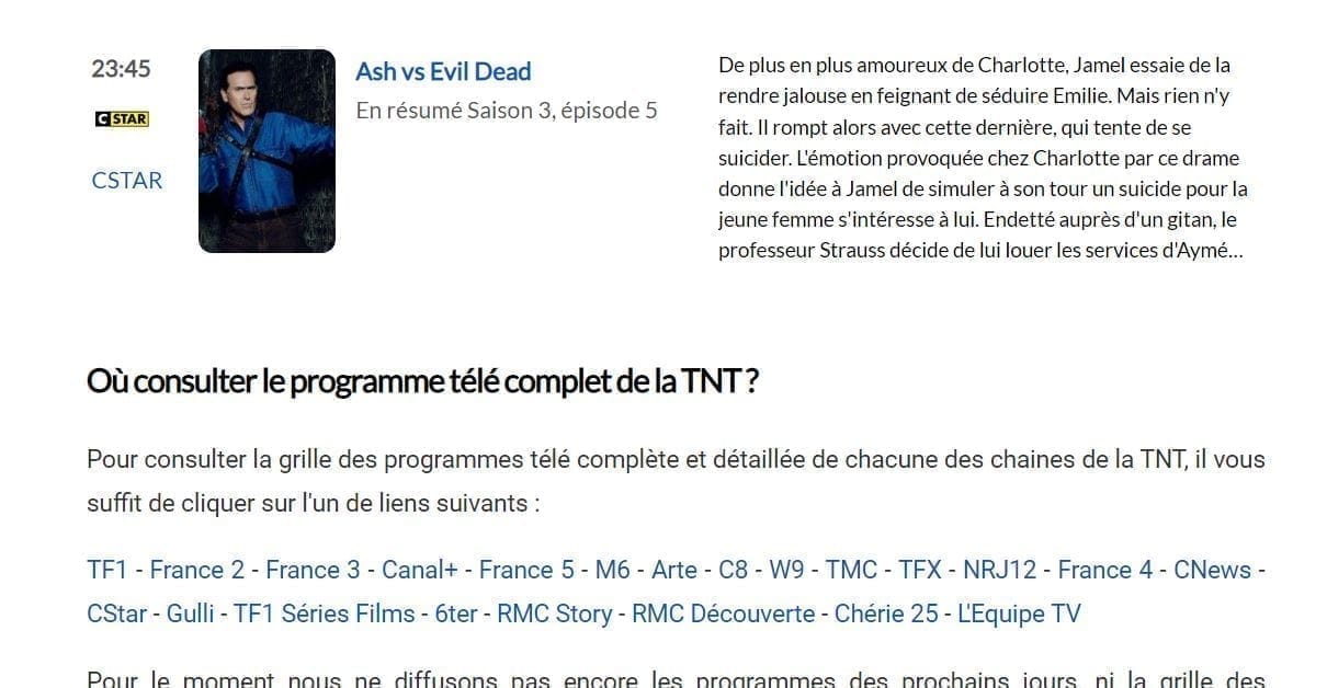 Programme TV intelligent : les nouvelles fonctionnalités prévues en V2 #2